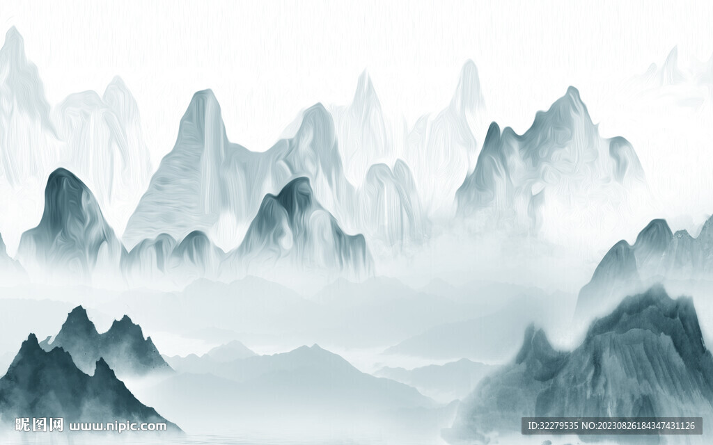 简约 最新高档山水 TiF分层