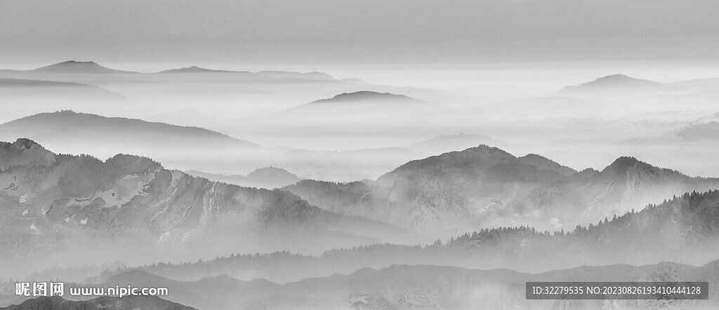 别墅 现代高清山水 TiF分层