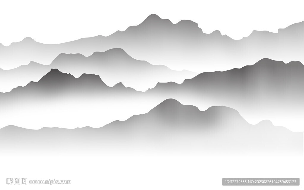 大气 现代高清山水 TiF分层