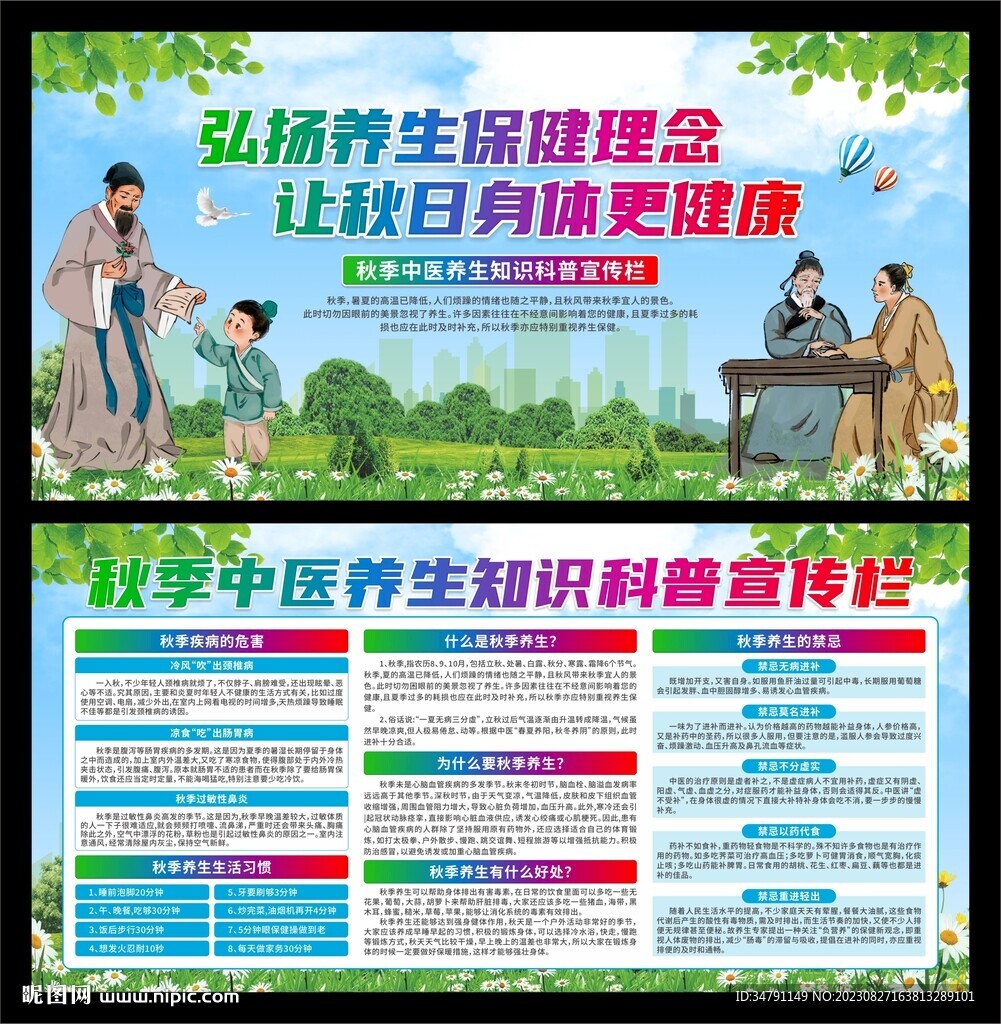 中医中药养生宣传栏