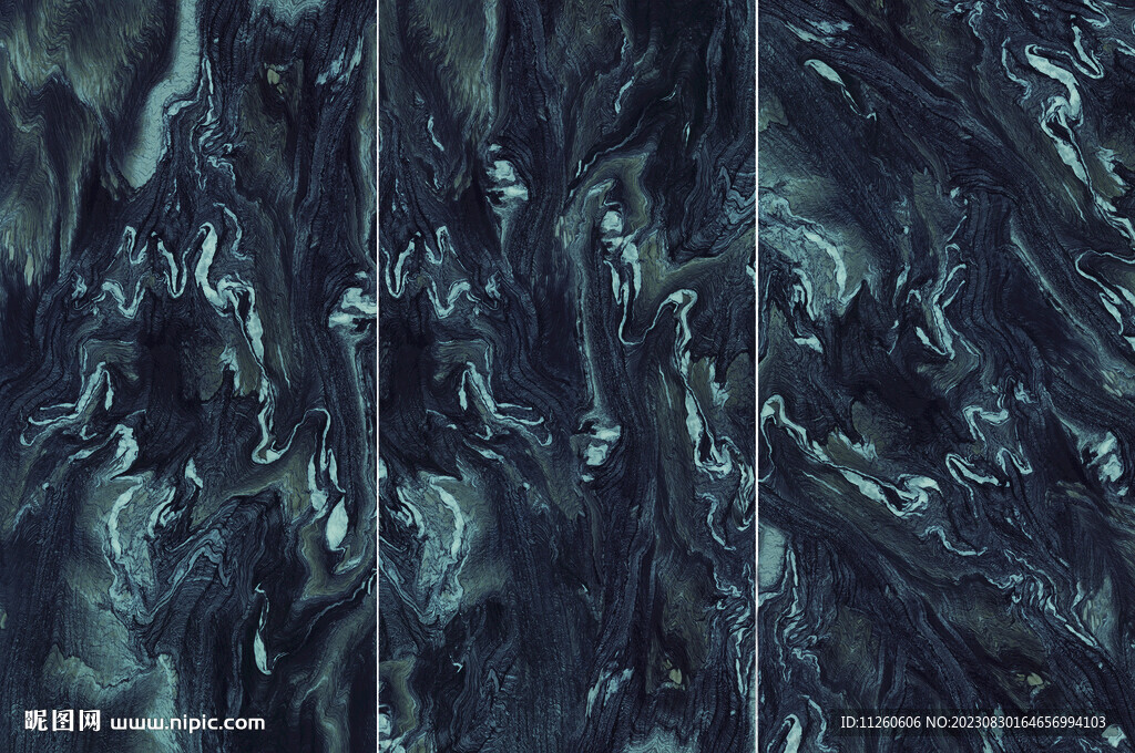 大理石岩板水墨沙龙