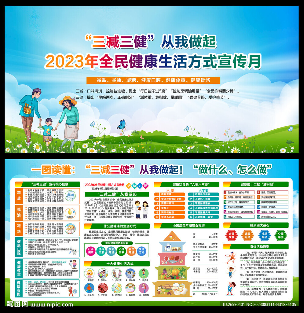 全民健康生活方式宣传月