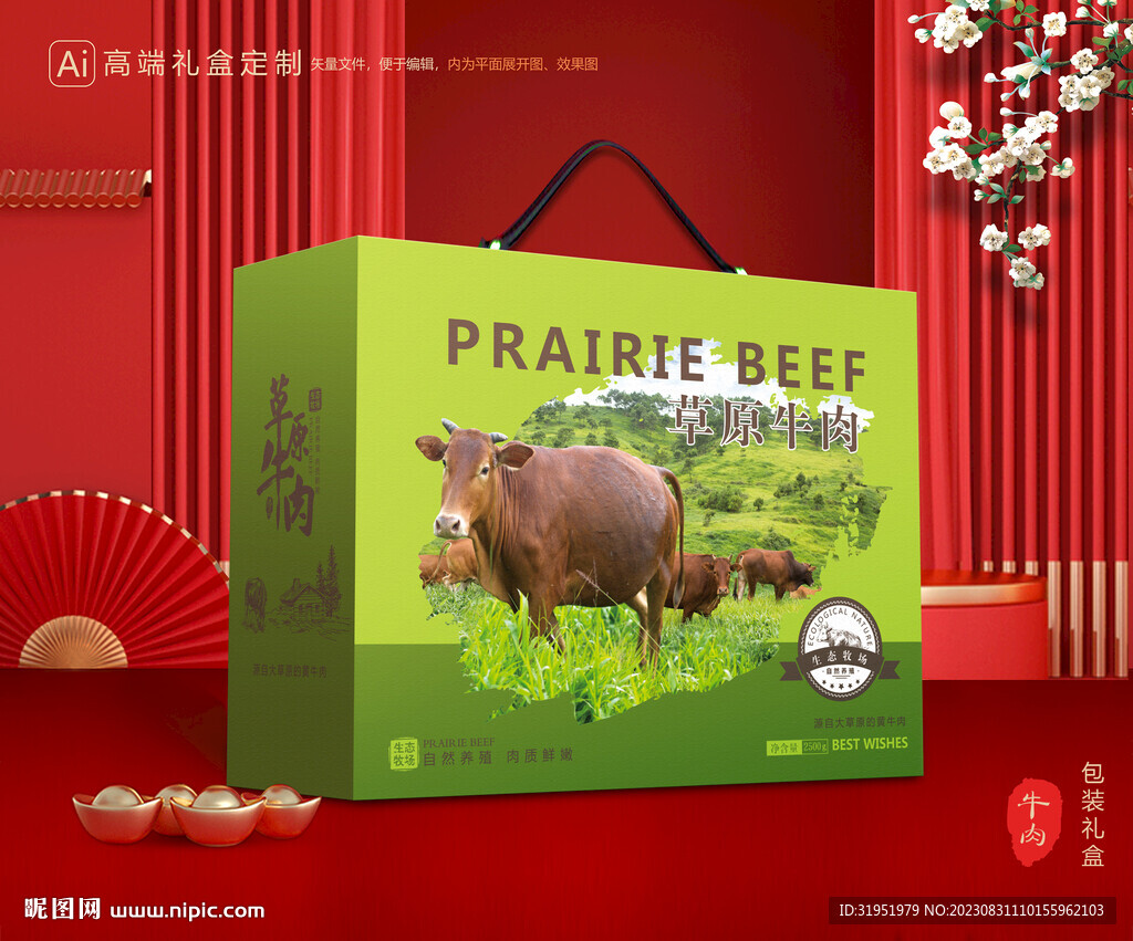 牛肉包装 牛腱礼盒
