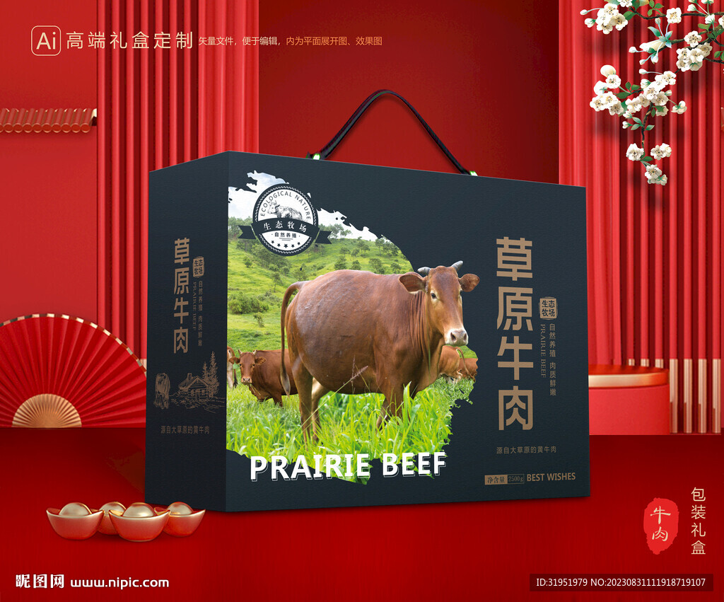 牛肉包装 牛腱礼盒