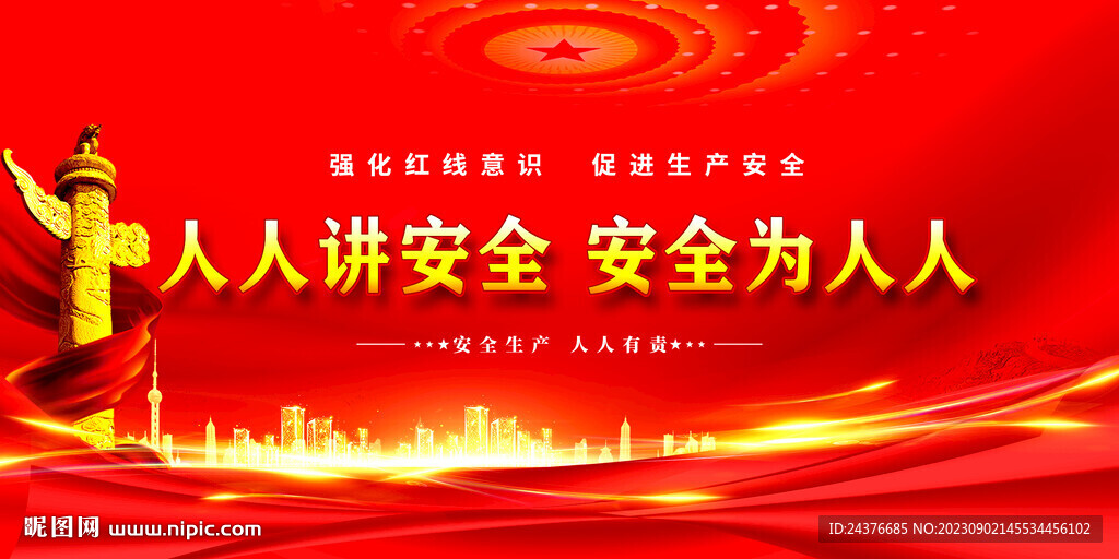 安全生产展板