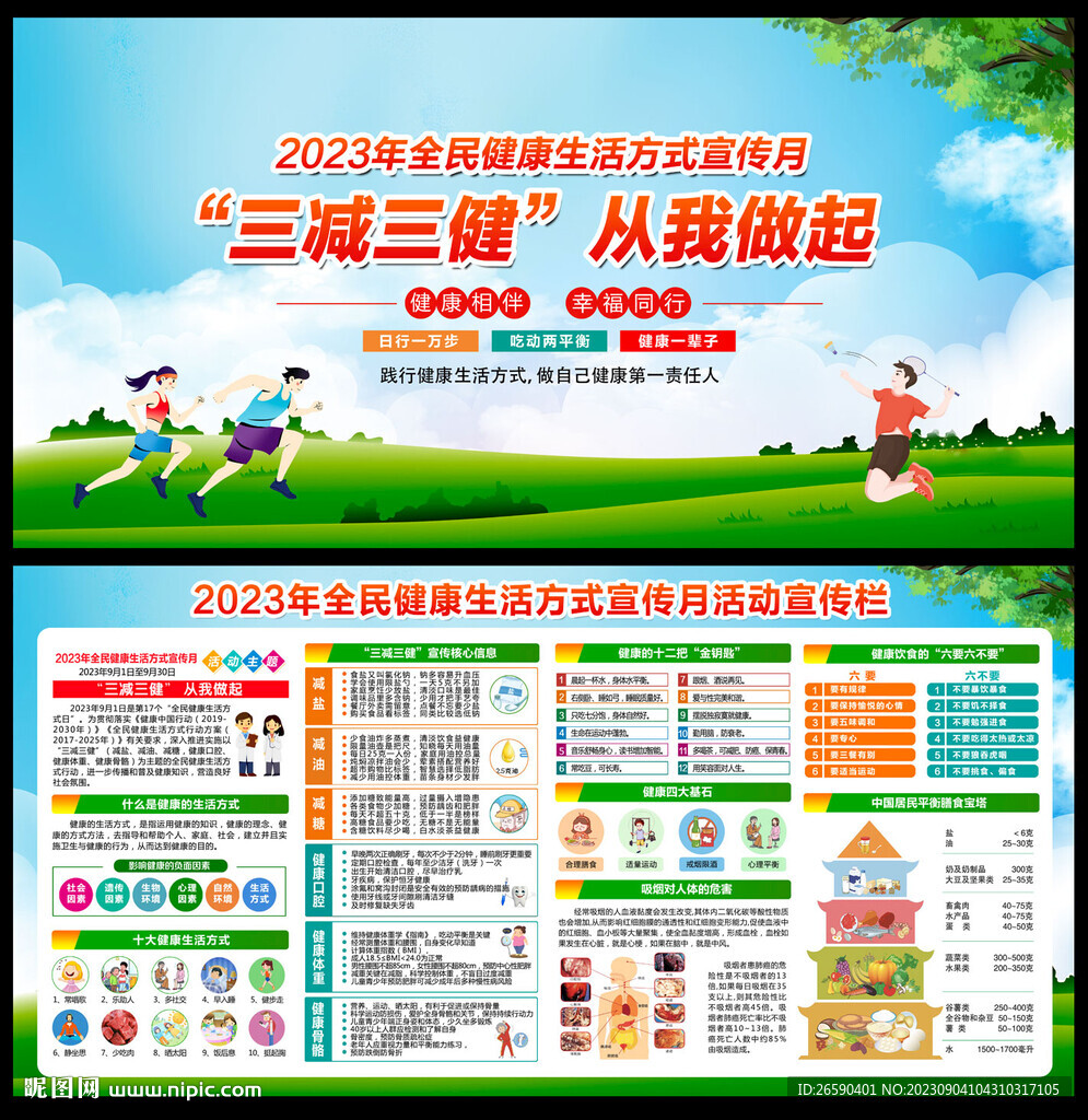 全民健康生活方式日