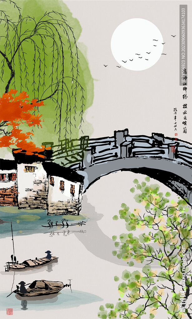 江南水乡小桥流水