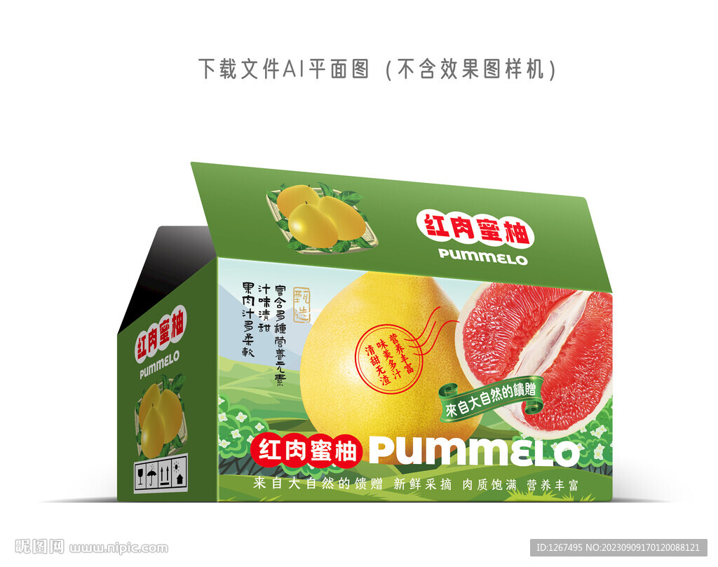 红肉蜜柚包装