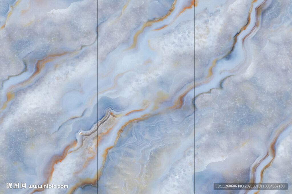 蓝冰玛瑙大理石岩板纹理