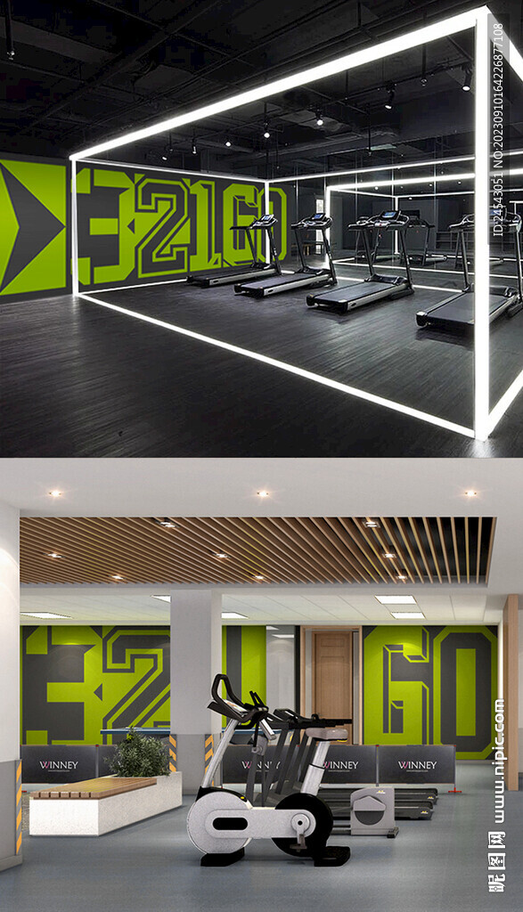 健身 运动 墙画壁画背景墙