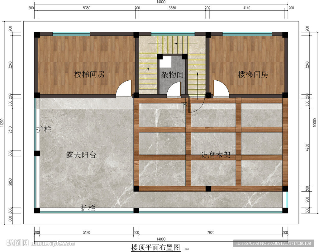 农村民建平面布置图
