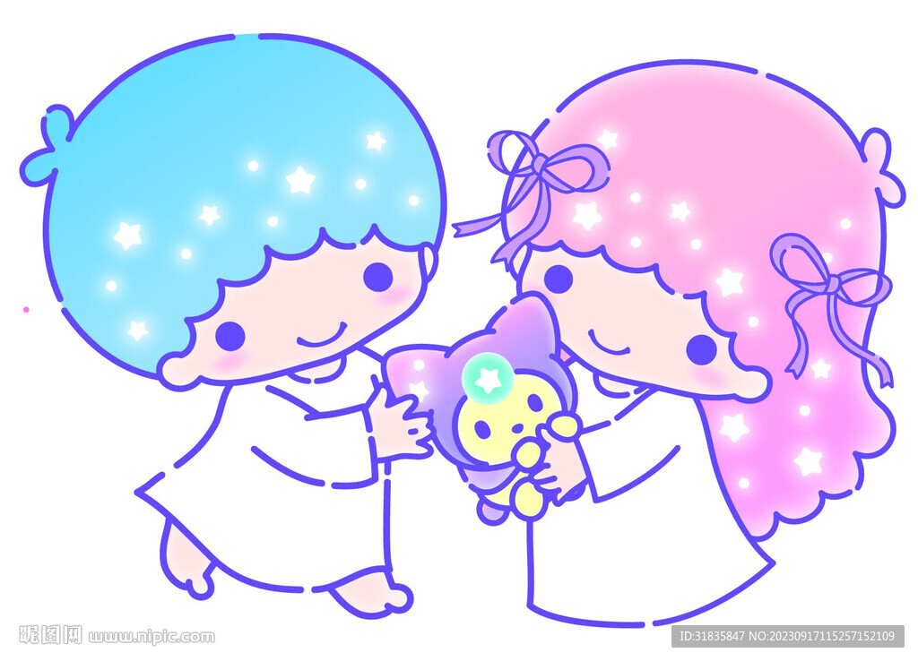 卡通爱情男孩女孩