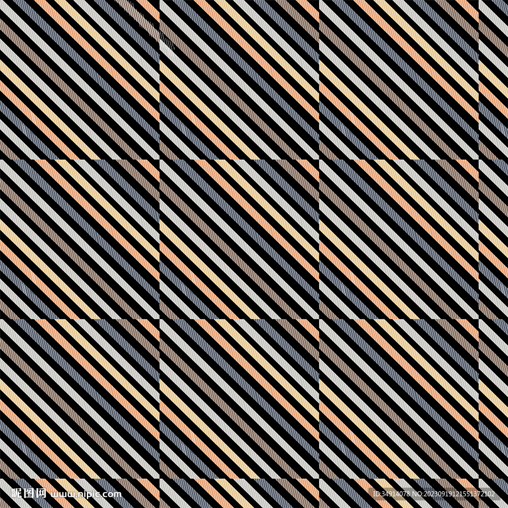 多色条纹 线条