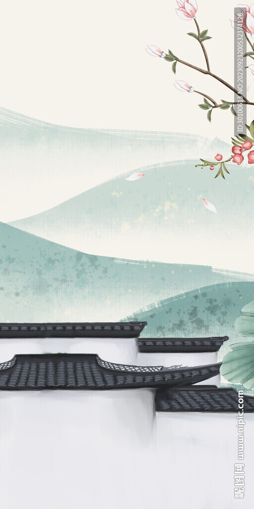 新品 中式意境玄关 TIF分层