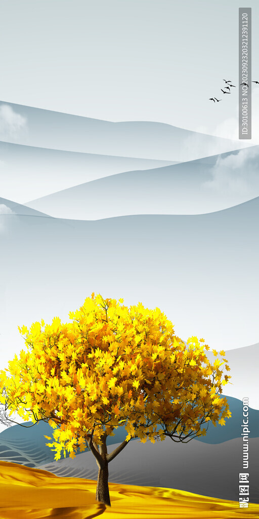 简约 新品图玄关画 TiF分层