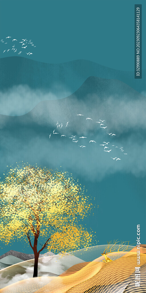 大气 清晰新玄关画 tif分层