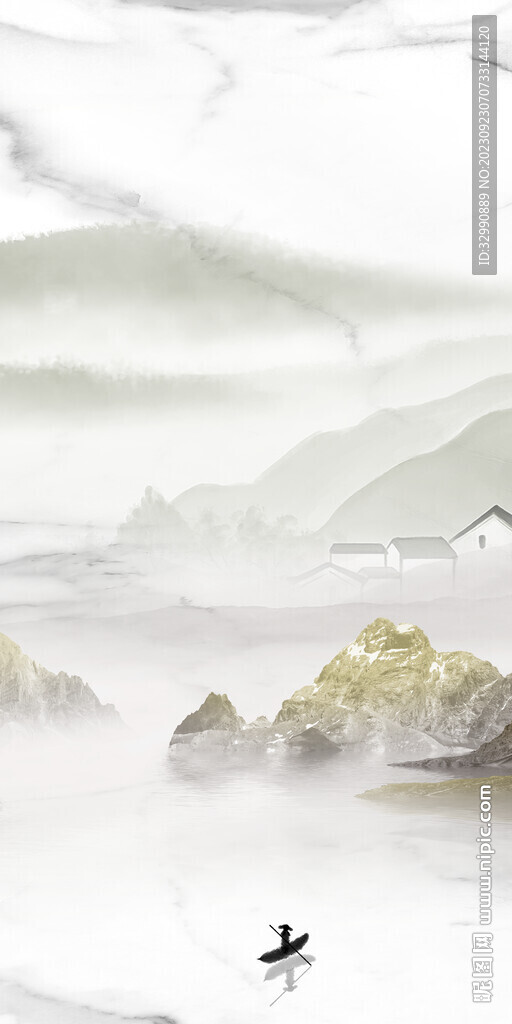 高雅 高清新玄关画 tif分层