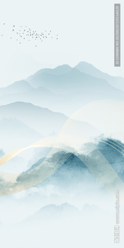 高清 新高端玄关画 tif分层