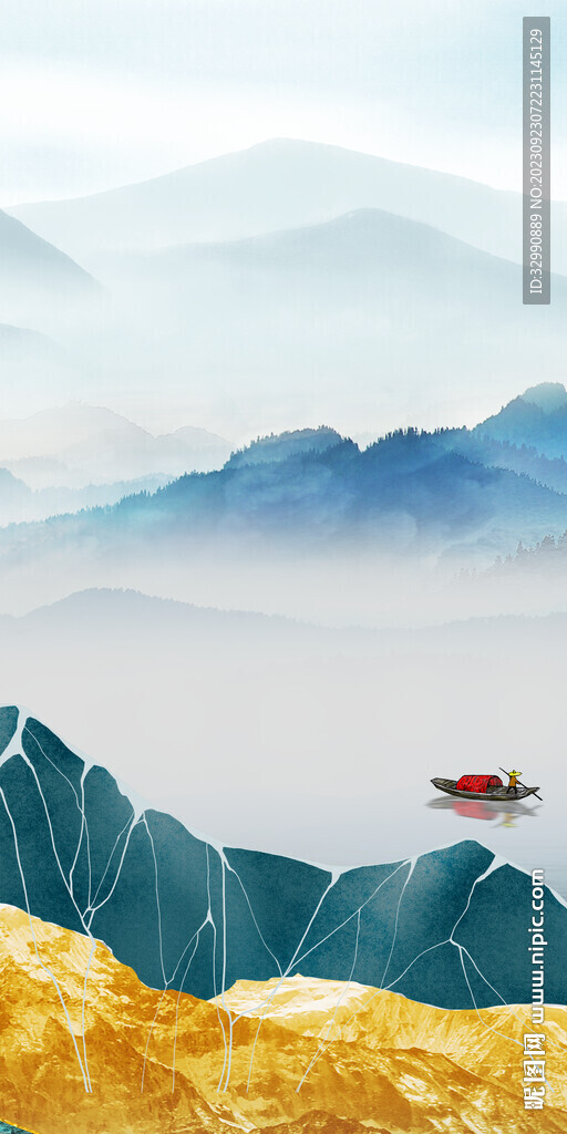 极简 新大气玄关画 tiF分层