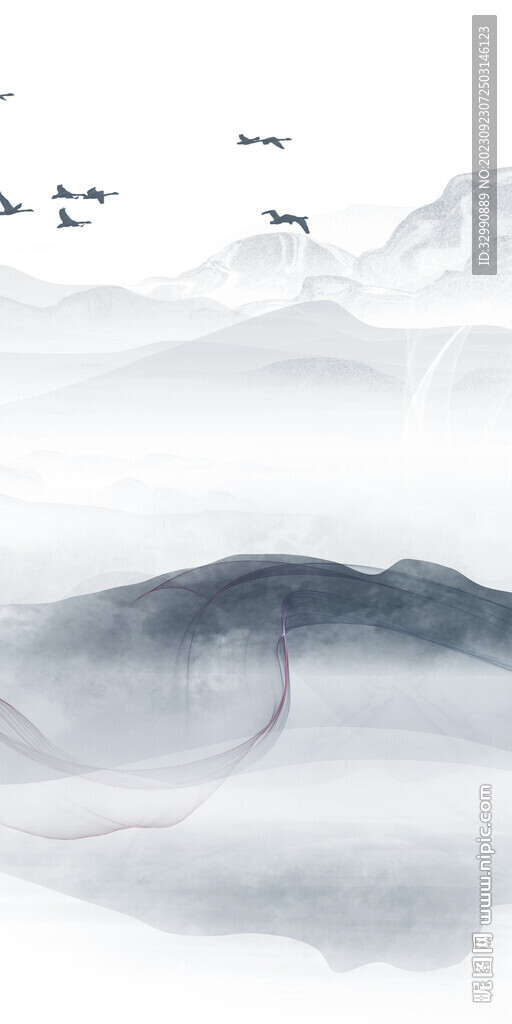 高档 新大气玄关画 tiF分层