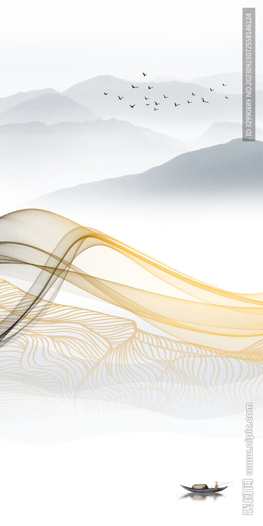 高清 新大气玄关画 tiF分层