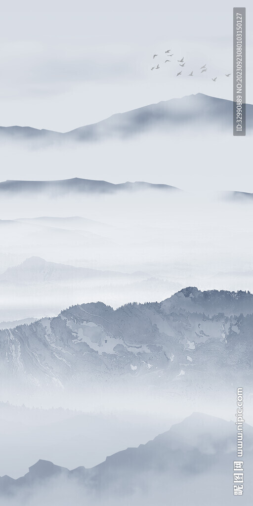 新品 现代高端玄关 tif分层