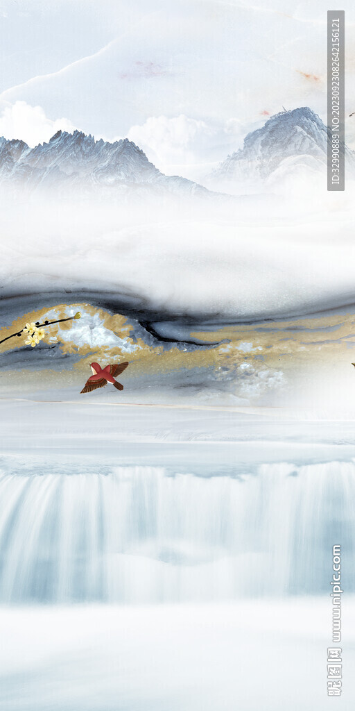 高端 简约新品玄关 TiF分层