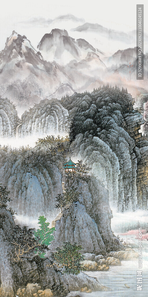 爆款 现代高清玄关 Tif分层