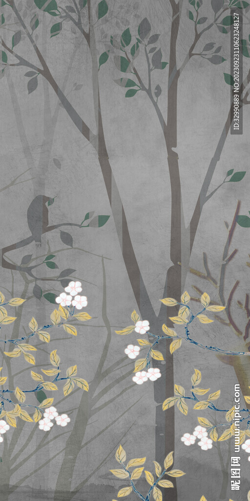 简约 高端人气玄关 TIF分层