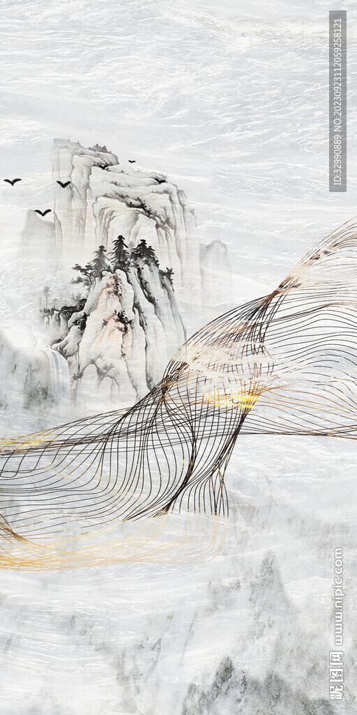 现代 轻奢高清玄关 Tif分层