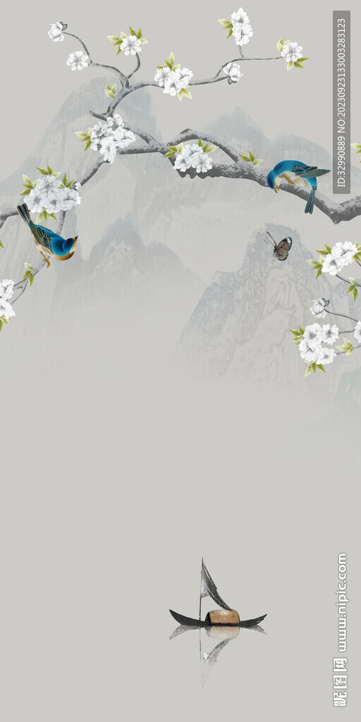 高端 极简新玄关画 TiF分层