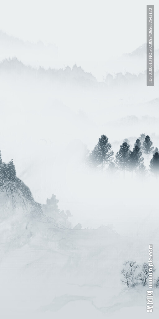 中式 最新款玄关画 TiF分层