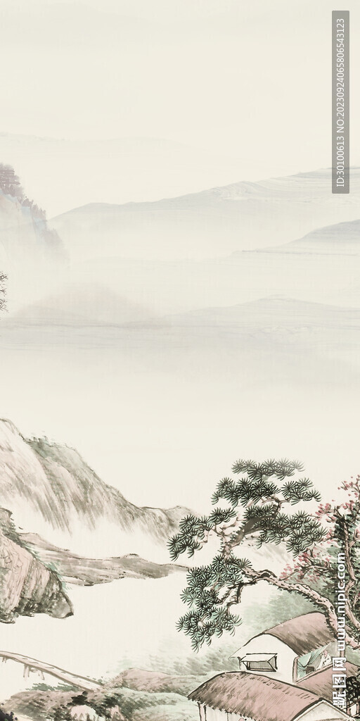 新传 最新款玄关画 TiF分层