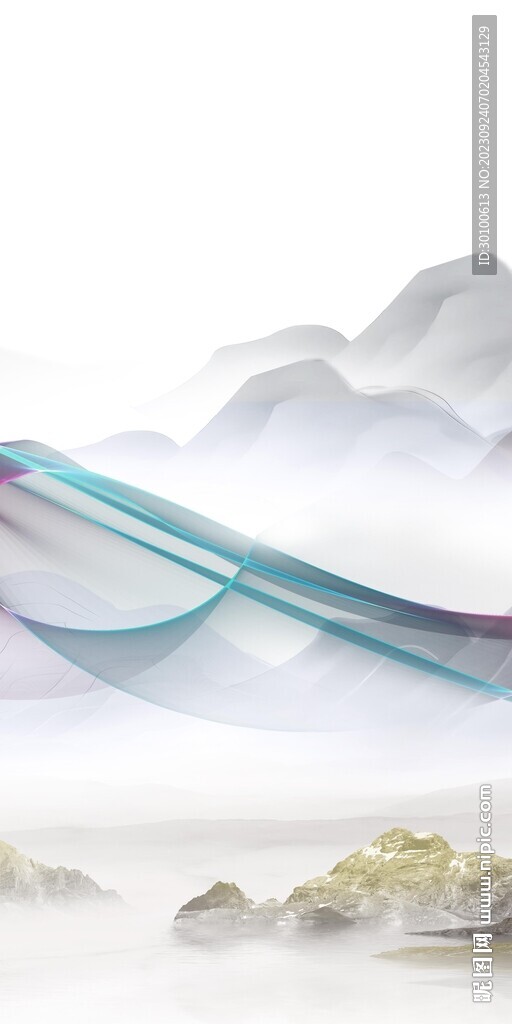 简约 最新款玄关画 TiF分层