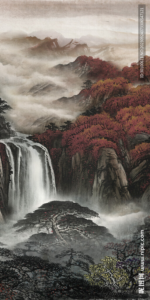 大气 玄关清晰新画 Tif分层