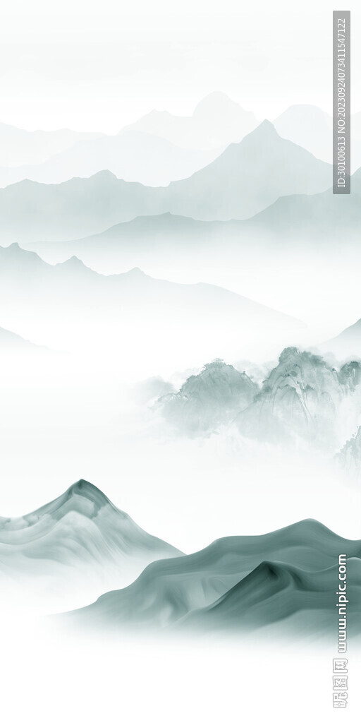 意境 玄关清晰新画 Tif分层