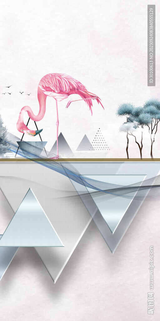 新品 欧式清晰玄关 TiF分层