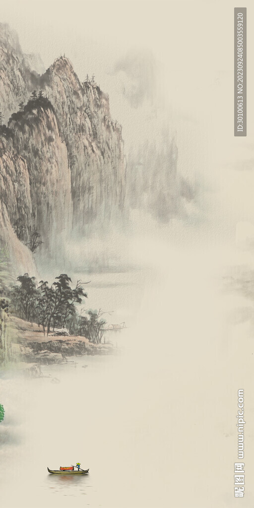 现代 大气新画玄关 Tif分层