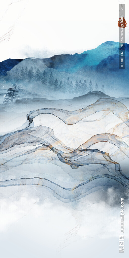 现代 高清新画玄关 Tif分层