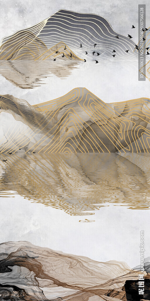 新传 简约新画玄关 Tif分层