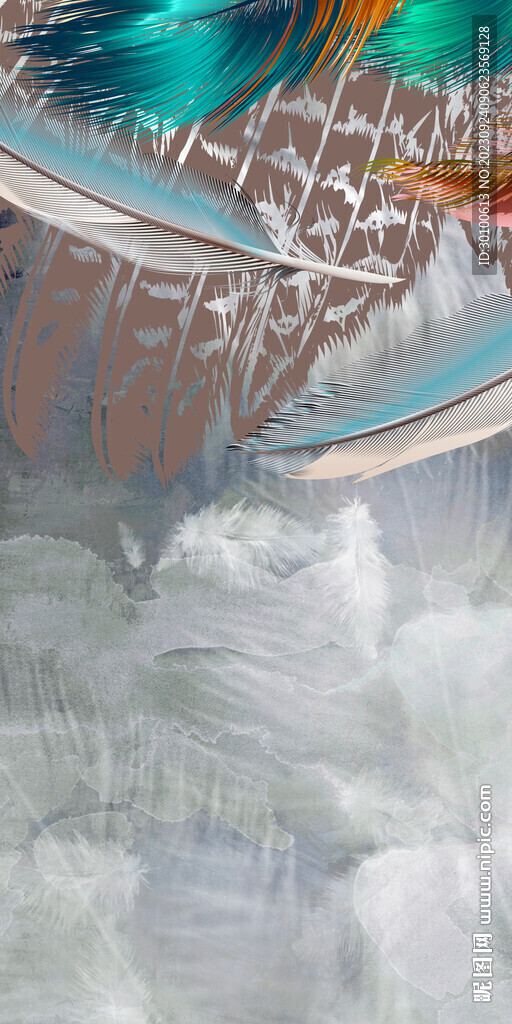 新款 高清新画玄关 Tif分层