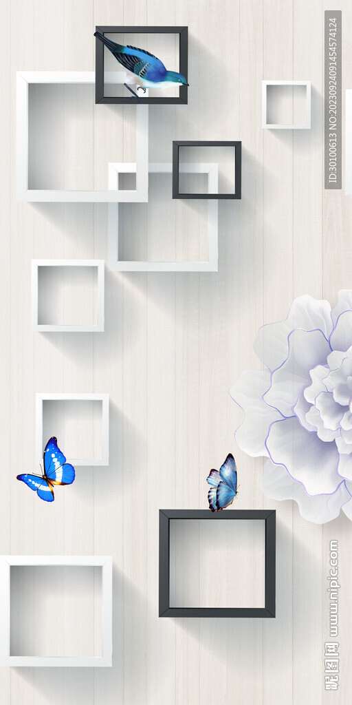 简约 欧式清晰玄关 TiF分层