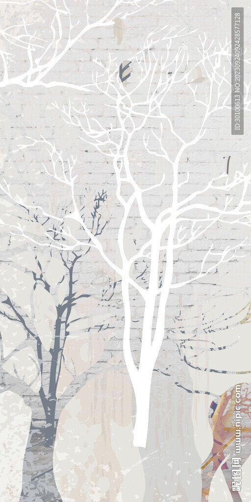 高档 欧式高清玄关 TiF分层