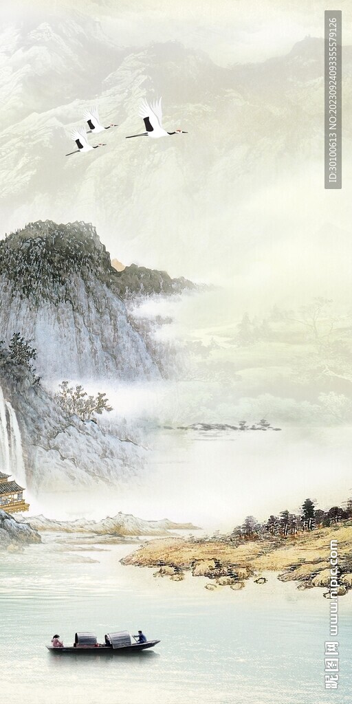 人气 简约新画玄关 Tif分层