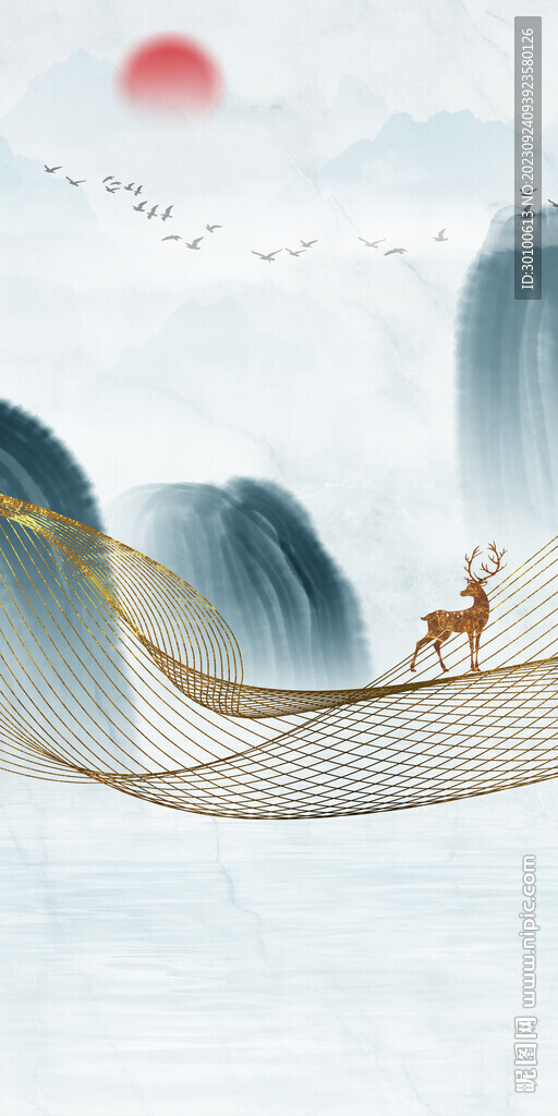 现代 玄关简约新画 Tif分层