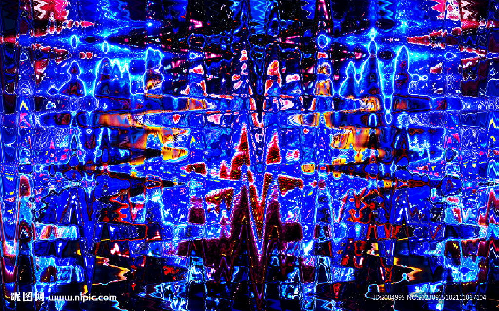 抽象时尚艺术炫酷ktv酒吧背景