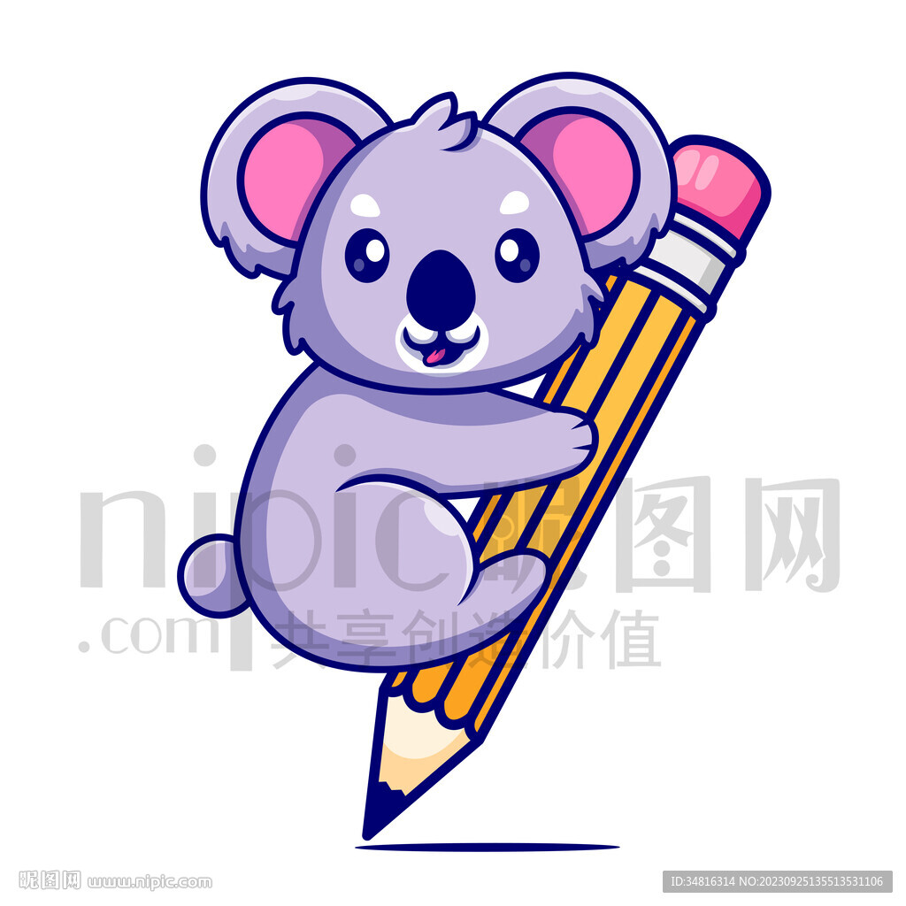 可爱卡通考拉熊