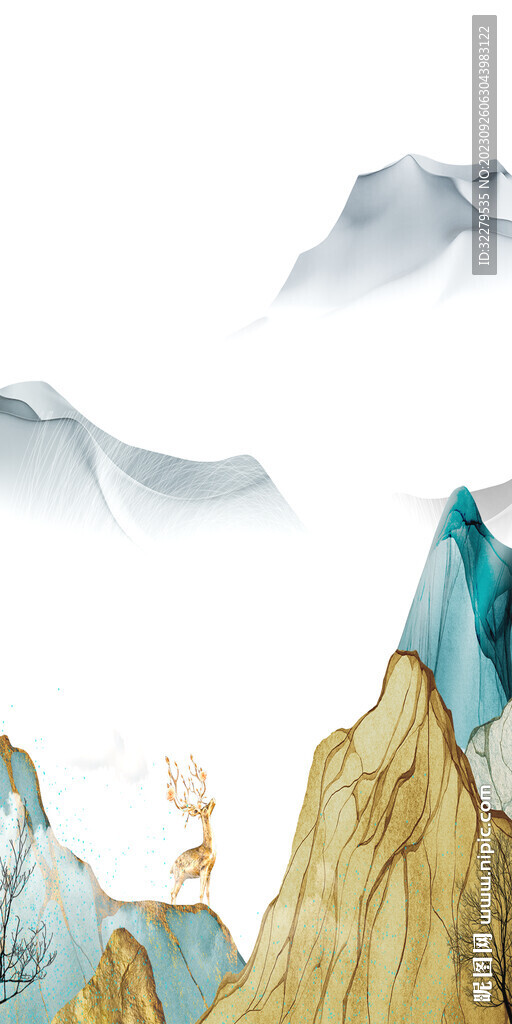 高档 中式简约玄关 TIF分层