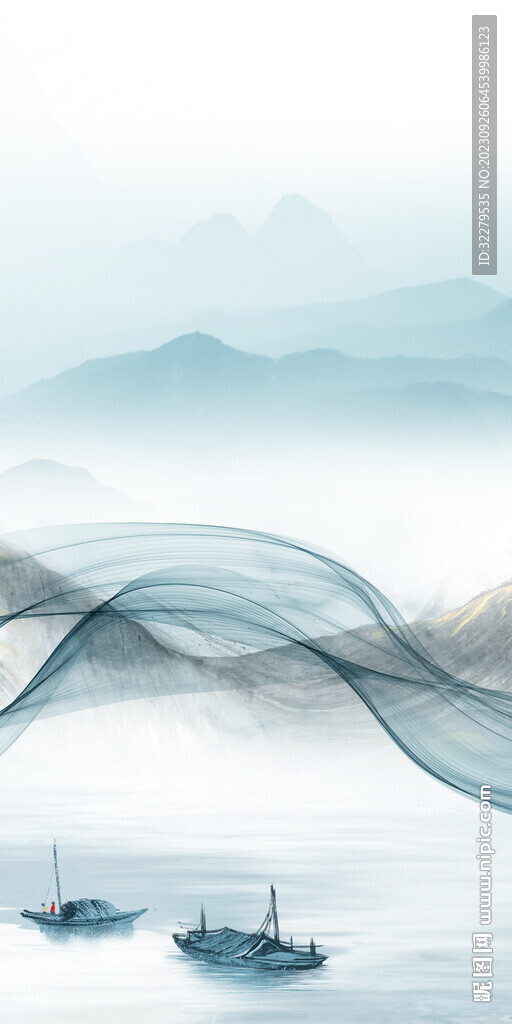 新传 中式简约玄关 TIF分层