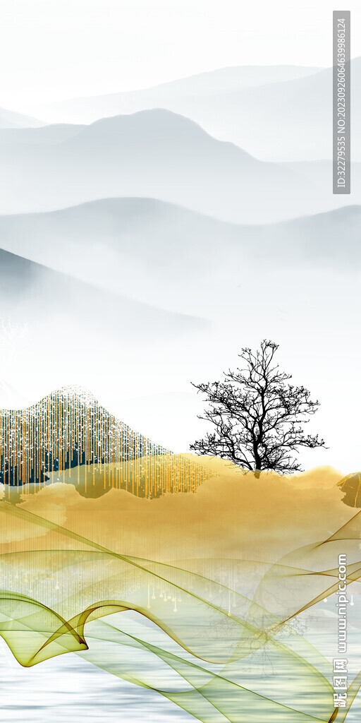 新品 中式简约玄关 TIF分层